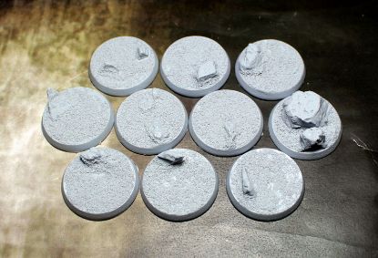 Picture of 32mm Base: Desert Wasteland (Bevelled)