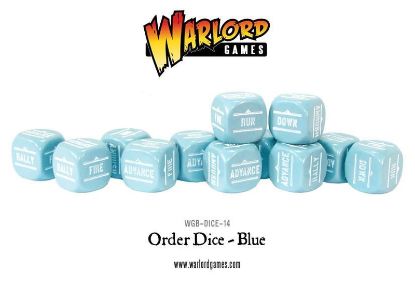 Picture of Bolt Action Orders Dice Blue (12)