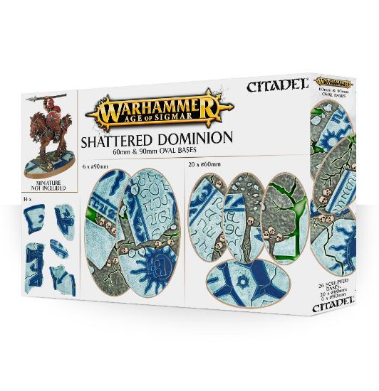 Picture of AOS: Shattered Dominion: 60 & 90mm Oval Bases