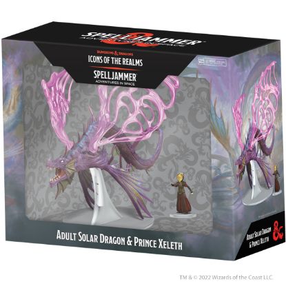 Picture of D&D Icons of the Realms: Space Adult Solar Dragon & Prince Xeleth (Pickup Only)