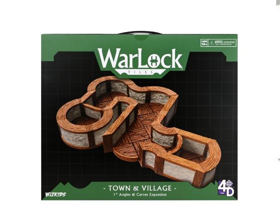Picture of WarLock Tiles: 1 inch Town & Village Angles & Curves