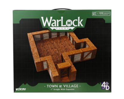 Picture of WarLock Tiles: 1 inch Town & Village Straight Walls