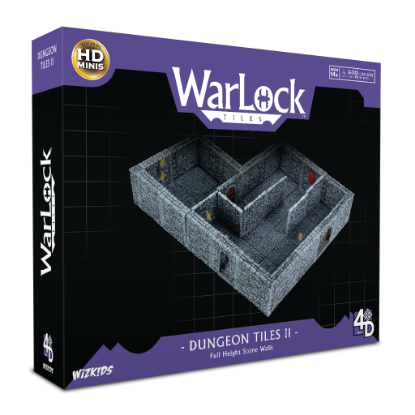 Picture of WarLock Tiles: Dungeon Tiles II Full Height Stone Walls