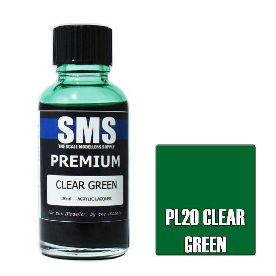 Picture of SMS Premium: Clear Green (30ml)