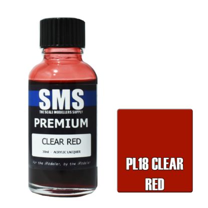 Picture of SMS Premium: Clear Red (30ml)