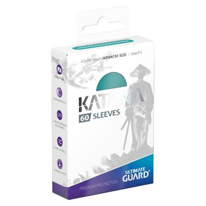 Picture of Ultimate Guard - Katana Japanese Sleeves (60) - Turquoise