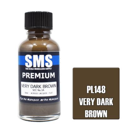 Picture of SMS - Premium - Very Dark Brown SCC No. 1A (30ml)