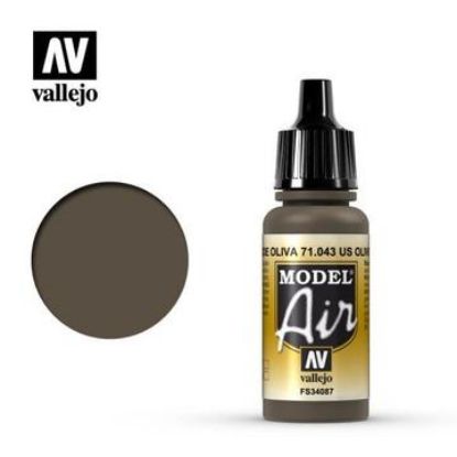 Picture of Vallejo Model Air: US Olive Drab (17ml)
