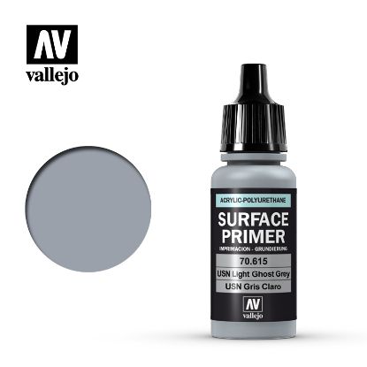 Picture of Vallejo Surface Primer: USN Light Ghost Grey (17ml)