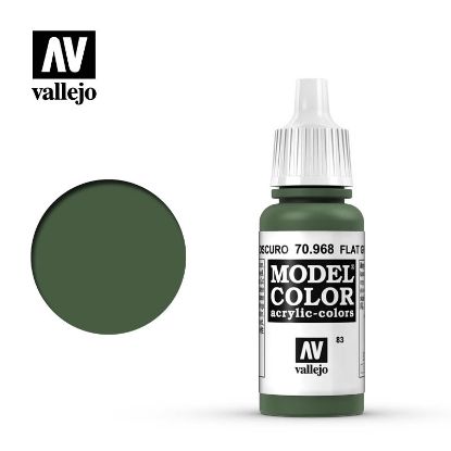 Picture of Vallejo Model Colour: Flat Green (17ml)