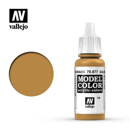Picture of Vallejo Model Colour: Goldbrown (17ml)