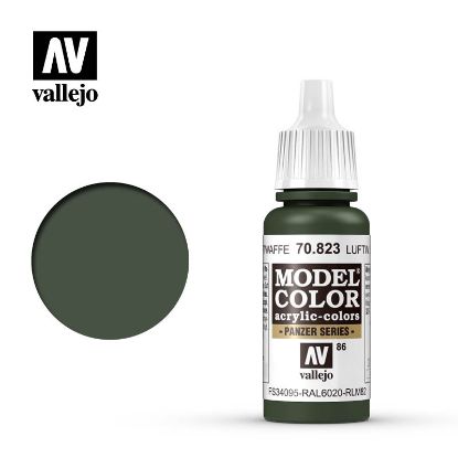 Picture of Vallejo Model Colour: Luftwaffe Cam Green (17ml)