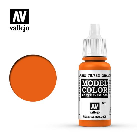 Picture of Vallejo Model Colour: Orange Fluorescent (17ml)