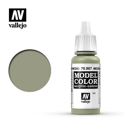Picture of Vallejo Model Colour: Medium Grey (17ml)