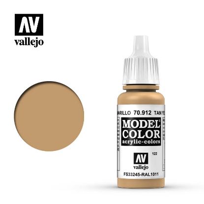 Picture of Vallejo Model Colour: Tan Yellow (17ml)