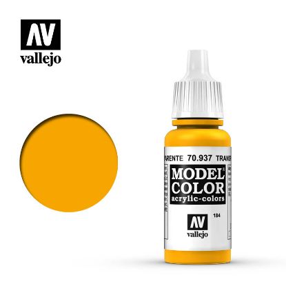 Picture of Vallejo Model Colour: Transparent Yellow (17ml)
