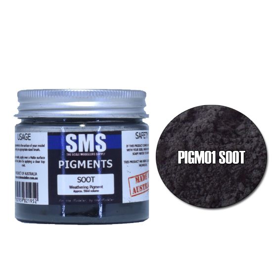 Picture of SMS Weathering Pigment: Soot (50ml)