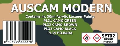 Picture of SMS Colour Set: Auscam Modern