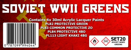 Picture of SMS Colour Set: Soviet WWII Greens