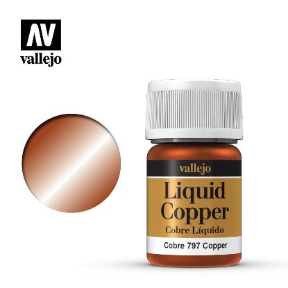 Picture of Vallejo Liquid Copper: Copper (Alcohol Base) (35ml)