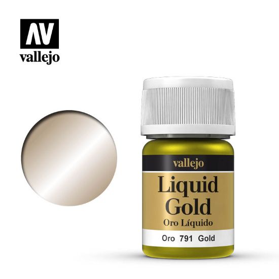 Picture of Vallejo Liquid Gold: Gold (Alcohol Base) (35ml)