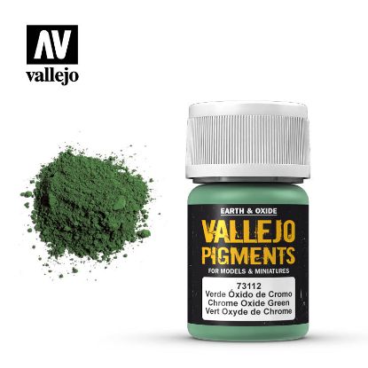 Picture of Vallejo Pigment: Chrome Oxide Green