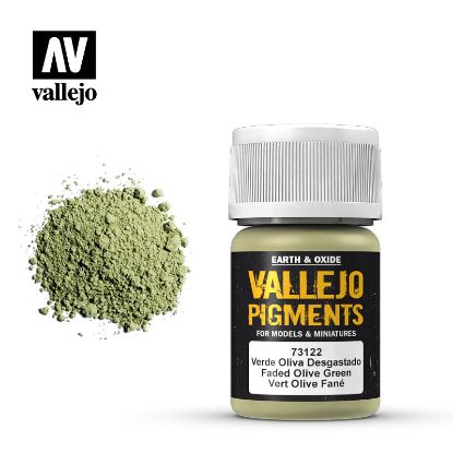 Picture of Vallejo Pigment: Faded Olive Green