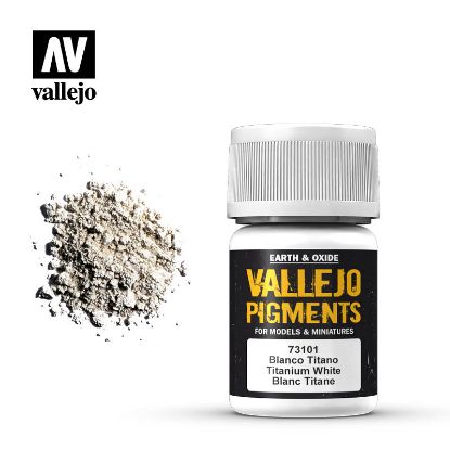 Picture of Vallejo Pigment: Titanium White