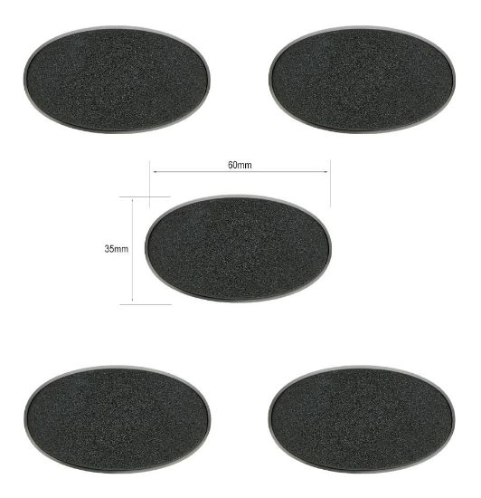 Picture of Citadel 60x35mm Oval Bases (5 Pack)