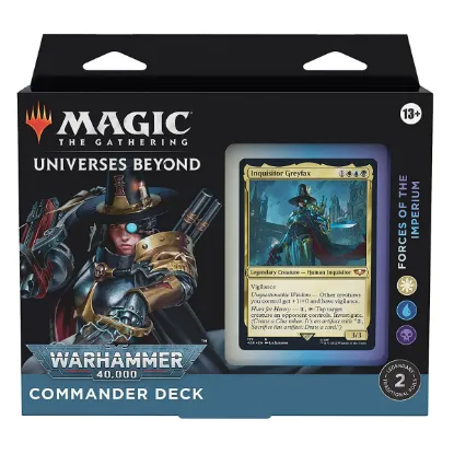 Picture of Warhammer: Commander Deck (Normal) - Forces Of The Imperium (White/Blue/Black)