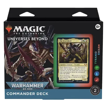Picture of Warhammer: Commander Deck (Normal) - Tyranid Swarm (Green//Blue/Red)