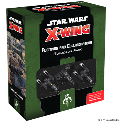 Picture of Star Wars: X-Wing 2nd Edition - Fugitives and Collaborators Squadron Pack