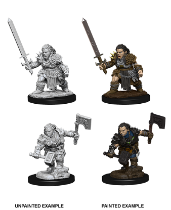 Picture of Pathfinder Deep Cuts: Dwarf Female Barbarian (WZK73694)