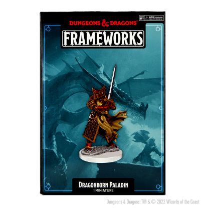Picture of D&D Frameworks: Dragonborn Paladin Male